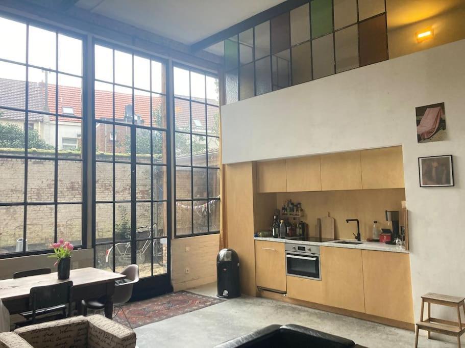 Antwerp Loft -Art And Chill- Parking Available Apartment Екстериор снимка